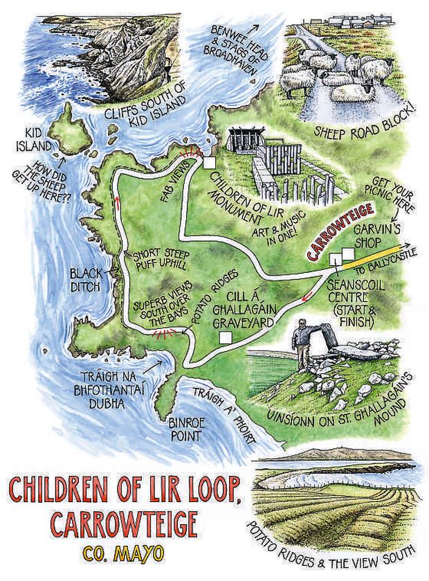 Children of Lir draw map